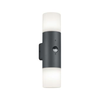 Fali lámpa, ASCOT 2 SENZOR, KL132001, 2xE27, antracit