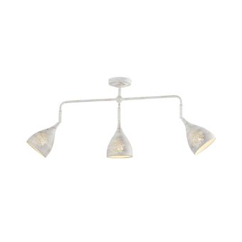 Csillár, BELL PL3, LY-1037, 3xE14, fehér, arany
