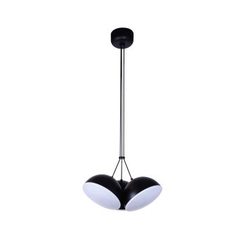 LED Függesztett csillár, CROWD 3, 143000, 60W, 4000K, fekete