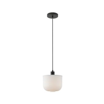 Függesztett csillár, DARLING SP1 B, KL111164, 1xE27, fekete, fehér