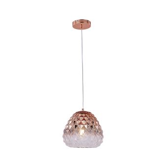 Függesztett csillár, DIAMOND SP1, 111005, 1xE27, rózsaszín arany