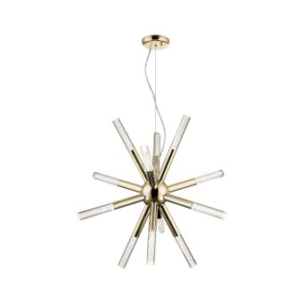 LED Függesztett csillár, EIRENE 12, 149000, 60W, 3000K, arany