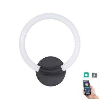 Fali lámpa, LED FIORA AP1, KL141020, 4.5W-9W-4.5W, 3000K-4500K-6500K, fehér