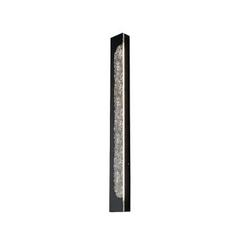 FALI LÁMPA, LED FROZEN 80, KL121086, 10W, 4000K, ÁTLÁTSZÓ, FEKETE