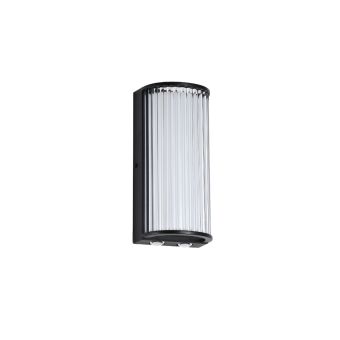 FALI LÁMPA, LED GLEAM, KL121078, 18W, 3000K, ÁTLÁTSZÓ, FEKETE