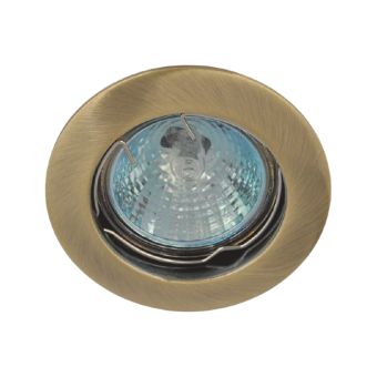 Spotlámpa, HL 6023 FIX BRONZ, KL1156, 1xGU5,3, szatén bronz