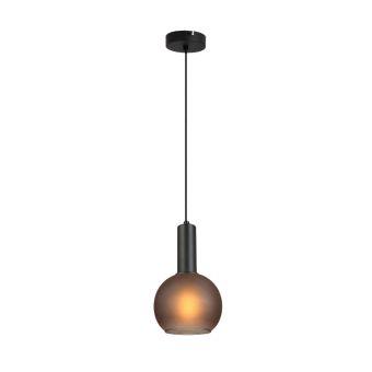 Függesztett csillár, LOVELY SP1, KL111151, 1xE27, fekete, szürke