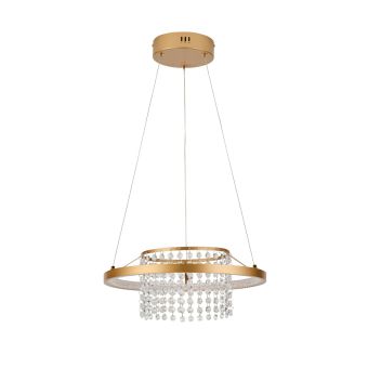 LED Függesztett csillár, SPECIAL G SP1, KL142107, 30W, 4000K, arany