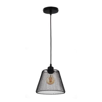 Függesztett csillár, LOANA SP1 B, KL111158, 1xE27, fekete