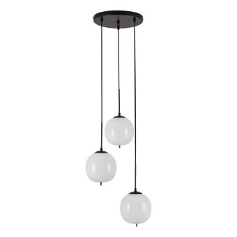 Függesztett csillár, LOFTY SP3, KL113024, 3xE27, fekete