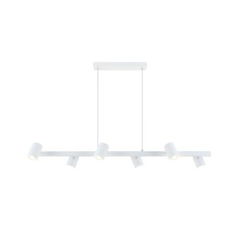 Függesztett csillár, MANNER SP6, KL116006, 6xGU10, fehér