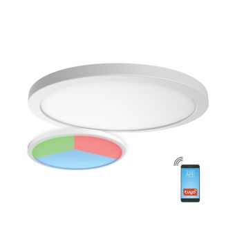 Mennyezeti lámpa, LED NEBULA 18W, KL151080, 18W, 3000-6500K, fehér