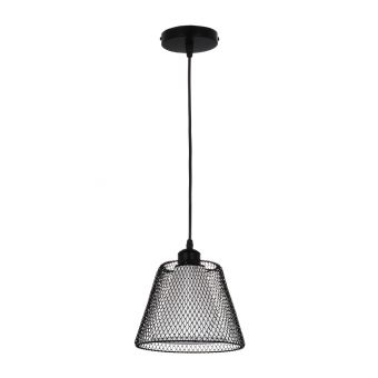 Függesztett csillár, NOVOS SP1, KL111160, 1xE27, fekete