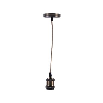 Függesztett csillár, PENDA 1, LY-3153, 1xE27, bronz