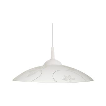 Függesztett csillár, PENDUL LEAF 30, LY-6031, 1xE27, fehér