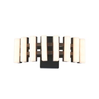 Fali lámpa, LED PIANO AP1, KL141023, 6W, 4000K, fekete, fehér