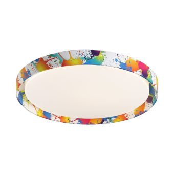 MENNYEZETI LÁMPA, LED RAINBOW L, KL151160, 36/72/36W, 3000-4000-6000K, SZÍNES, FEHÉR