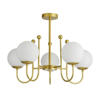 CSILLÁR, REGAL 5 G, KL105014, 5XE27, ARANY