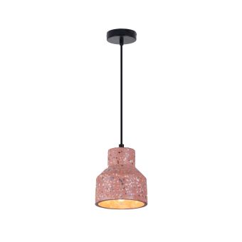 Függesztett csillár, RESIN SP1, 111038, 1xE27, rózsaszín