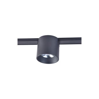 Mágneses LED spotlámpa, ROUND TRACK LIGHT 6W, KL181143, 6W, 4000K, fekete