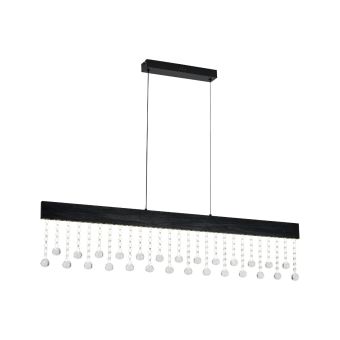LED Függesztett csillár, ROYALTY SP1, KL142100, 36W, 4000K, fekete