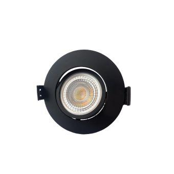 BEÉPÍTHETŐ SPOTLÁMPA (ÁLLÍTHATÓ) LED SEO B, KL171055, 3/5/7W, 3000/4000/6500K, FEKETE