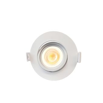 BEÉPÍTHETŐ SPOTLÁMPA (ÁLLÍTHATÓ) LED SEO W, KL171054, 3/5/7W, 3000/4000/6500K, FEHÉR