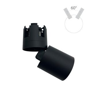 LED spotlámpa, SHAPE SPOT, 7W, KL181045, 7W, 4000K, fekete