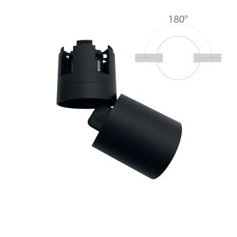 LED spotlámpa, SHAPE SPOT, 7W, KL181061, 7W, 4000K, fekete