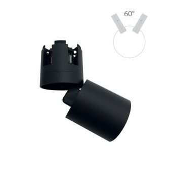 LED spotlámpa, SHAPE SPOT, 7W D, KL181072, 7W, 3000K, fekete