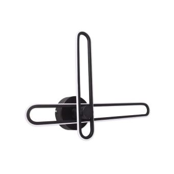 FALI LÁMPA, LED SHIFT AP2 B, KL141034, 20W, 3000K, FEKETE