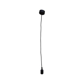 Függesztett csillár, SILICONE SP1 NEGRU, LY-6046, 1xE27, fekete