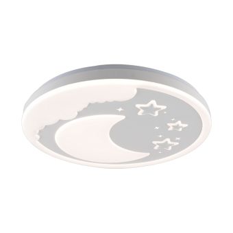 MENNYEZETI LÁMPA, LED SKY, KL151158, 27/54/27W, 3000-4000-6000K, FEHÉR