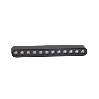 LED spotlámpa, SLIM TRACK LIGHT 12W, KL181006, 12W, 4000K, fekete