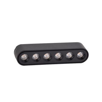 LED spotlámpa, SLIM TRACK LIGHT 6W, KL181004, 6W, 4000K, fekete