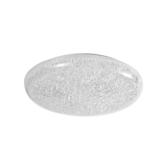 MENNYEZETI LÁMPA, LED SPARKLE PL1, KL140038, 24W, 3000/4000/6500K, ÁTLÁTSZÓ, FEHÉR