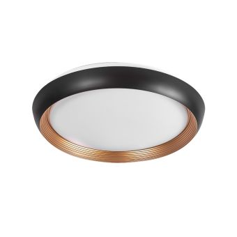 Mennyezeti lámpa, LED STEADY 36W, KL151107, 36W, 4000K, fekete, arany