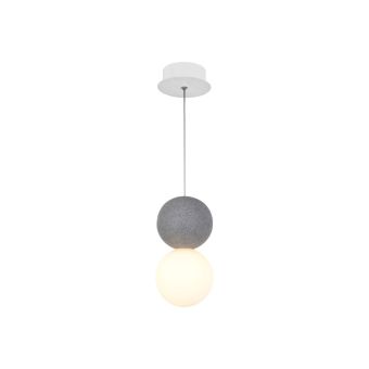 Függesztett csillár, STRING SP1, 111046, 1xG9, fekete, fehér