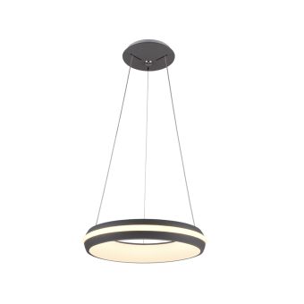 LED Függesztett csillár, STRIPED SP1 GRI, KL151038, 50-100-50W, 3000-4000-6000K, szürke