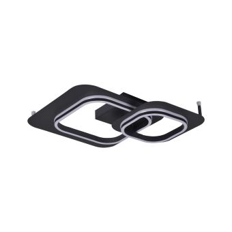 Mennyezeti lámpa, LED SWELL PL2, KL140034, 32W, 4000K, fekete