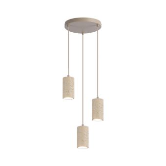 FÜGGESZTETT CSILLÁR, TERRA SP3, KL113059, 3XGU10, BÉZS