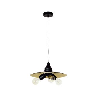 Függesztett csillár, TRIPPER SP3 NEGRU, KL6477, 3xE27, fekete