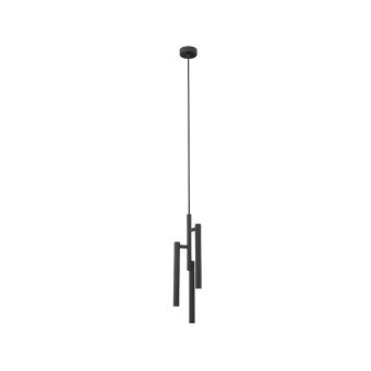 LED Függesztett csillár, TUBULAR SP3, 142035, 15W, 3000K, matt fekete