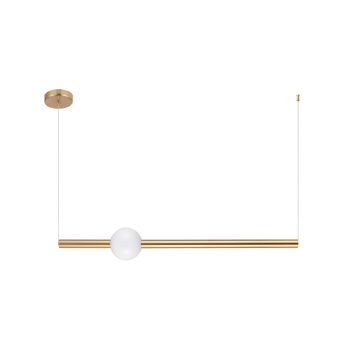 LED Függesztett csillár, VEROS G, 142020, 8W, 4000K, arany