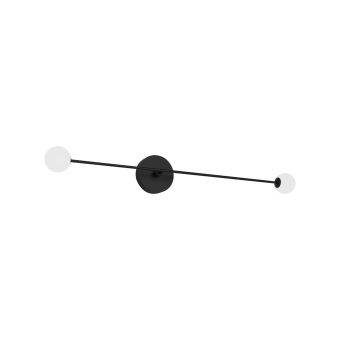 Fali lámpa, LED WHISTLE AP2, 141006, 7W, 3000K, fekete